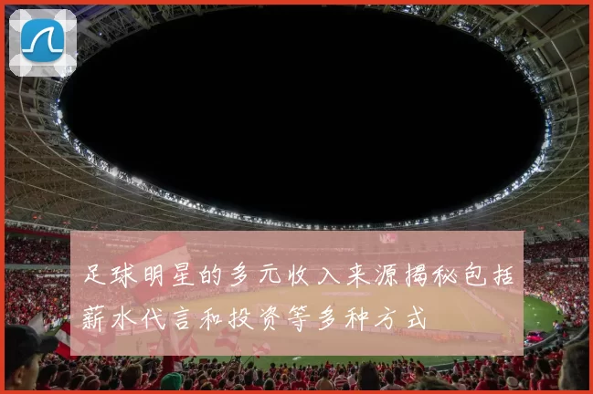 足球明星的多元收入来源揭秘包括薪水代言和投资等多种方式