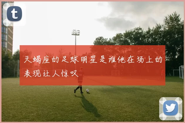 天蝎座的足球明星是谁他在场上的表现让人惊叹
